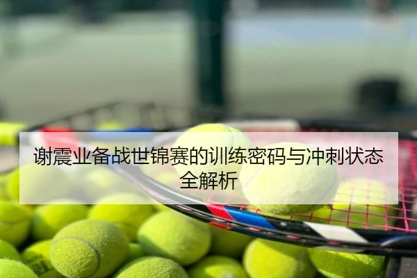 谢震业备战世锦赛的训练密码与冲刺状态全解析